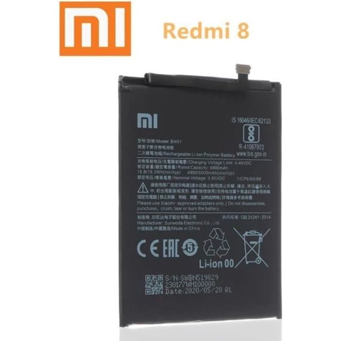 Batterie Xiaomi Redmi 8