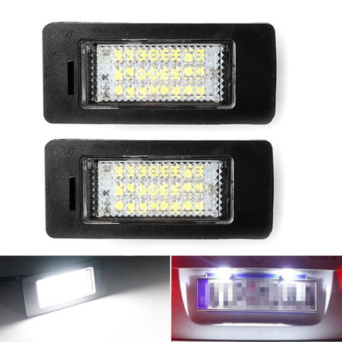 2x Feux de plaque d'immatriculation LED BMW Série 6 E63
