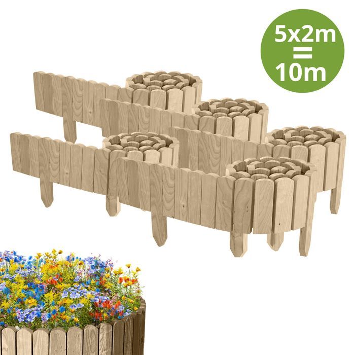 Garronda Clôture De Jardin Eois Bordure Jardin Cloture Jardin Exterieur