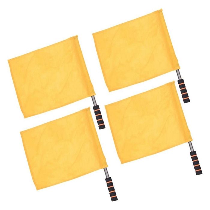 Drapeaux arbitre de football, drapeaux de sport, drapeaux arbitre pour les compétitions sportives telles que le M DRAPEAU D'ARBITRE