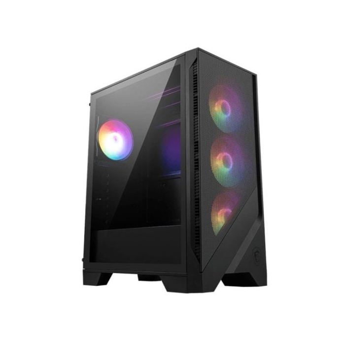 MSI MAG FORGE 121A AIRFLOW ARGB Semi Torre ATX Cristal Templado USB 3.0 Negra