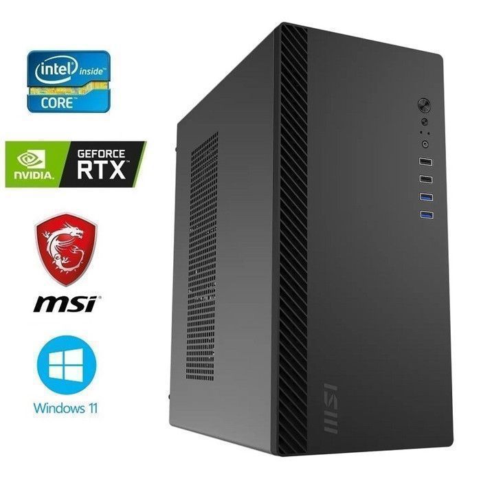 Unité Centrale Vist PC PBM MSI Core I5-14400F - RAM 32Go - NVIDIA