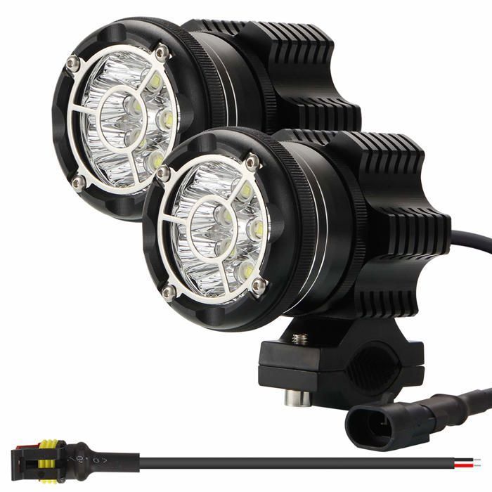 Clignotant Moto, 4 Pièces Clignotant Moto LED Adapté Aux Mot Os 12v, Clignota Nt Moto Led Homologué - Auto
