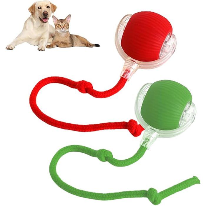 Comparer les prix de Balle Interactive 360° Automatique pour Chien et Chat - Jouet Électrique Roulant Stimulant pour Animaux dIntérieur JOUET