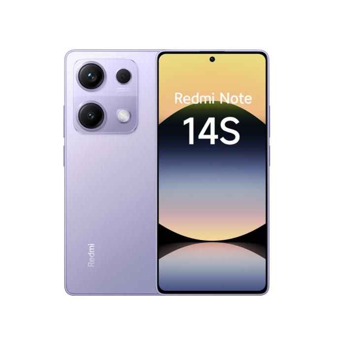 Xiaomi Redmi Note 14S 4G 8GB Púrpura Aurora Dual SIM