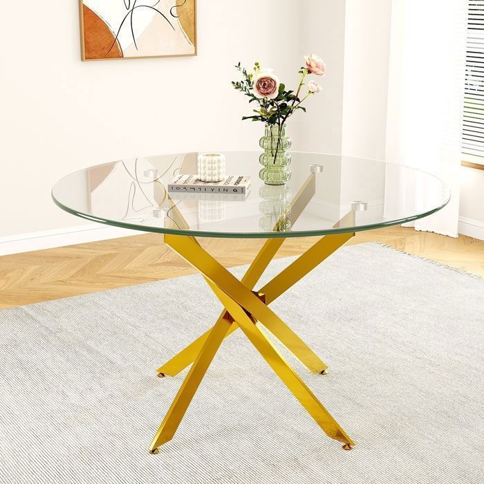 Table Ronde Transparente