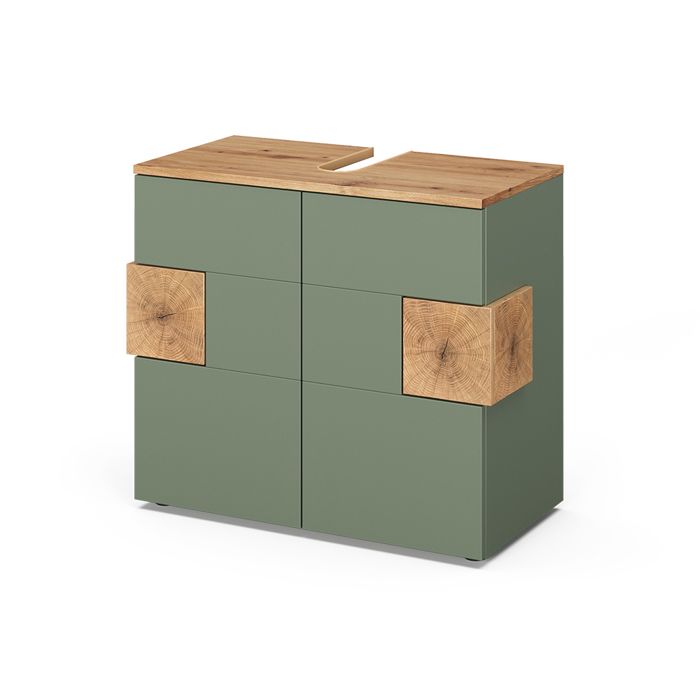 Meuble vasque simple Eden 73.1x64cm Vert Vicco 59751