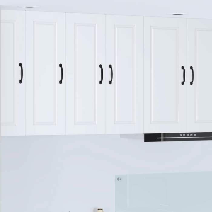 1pc Blanc Armoire base/Caisson de cuisine - Magnifique Armoire de cuisine Blanc 30x31x80cm - Bois dingénierie CL4988277