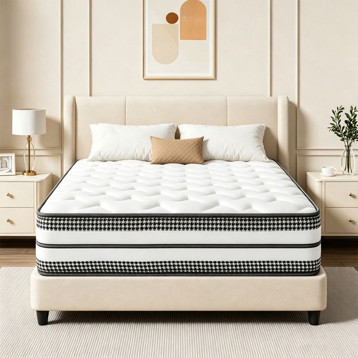 Matelas 90x200 cm - epais 28cm - Mousse à mémoire de Forme Silencieux sans BruitSoutien & Indépendance de Couchage