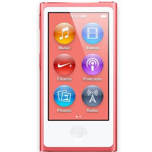 Apple iPod nano 16GB, Lecteur MP4, 16 Go, LED, Eclairage, Radio FM, Rose