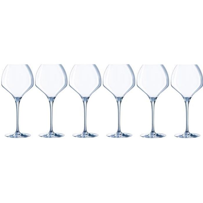 Verre Couzon Avis Chef Et Sommelier Lot De 6 Verres A Vin Open Up 47 Cl Achat