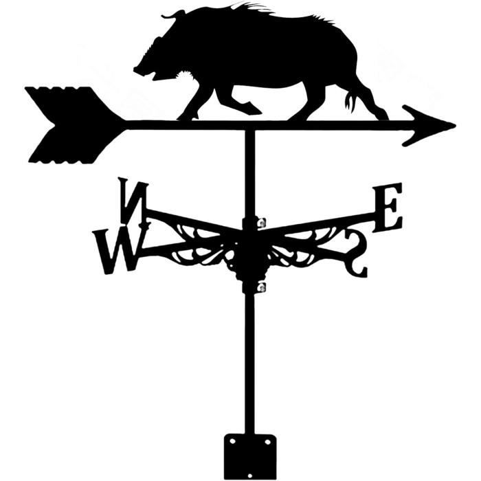 Alnicov Girouette En Métal Avec Indicateur De Direction Du