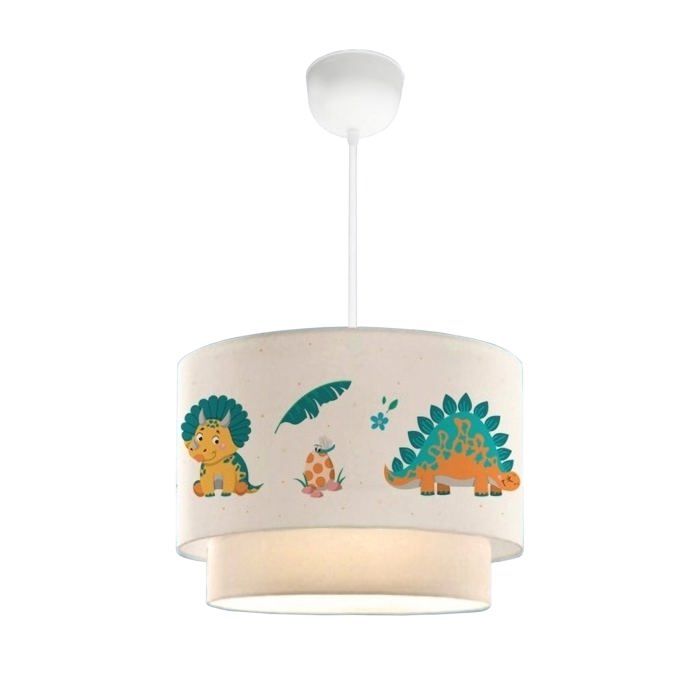 Lustre lampe lumière suspendu suspension lurgan pour enfant E27 70 cm motif de dinosaure 03_0007544 Lustre lampe lumière suspendu suspension lurgan pour enfant E27 70 cm motif de dinosaure 03_0007544