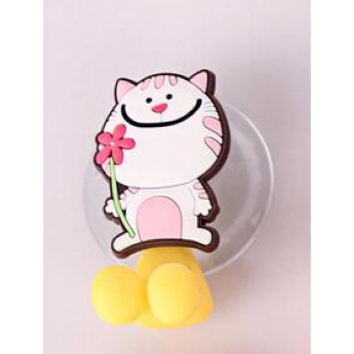 Version Gros Chat Ventouse Pour Animaux Multifonction Mignon De Dessin Anime Porte Brosse A Dents Accessoires Salle Bain 24 Cdiscount Bricolage