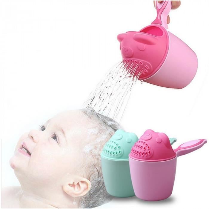 Version Vert 1pc Dessin Anime Bebe Shampooing Tasse Rincer Enfants Cheveux Laver Bain Eau De Douche Verser Jouets Cuilleres Soin Cdiscount Puericulture Eveil Bebe