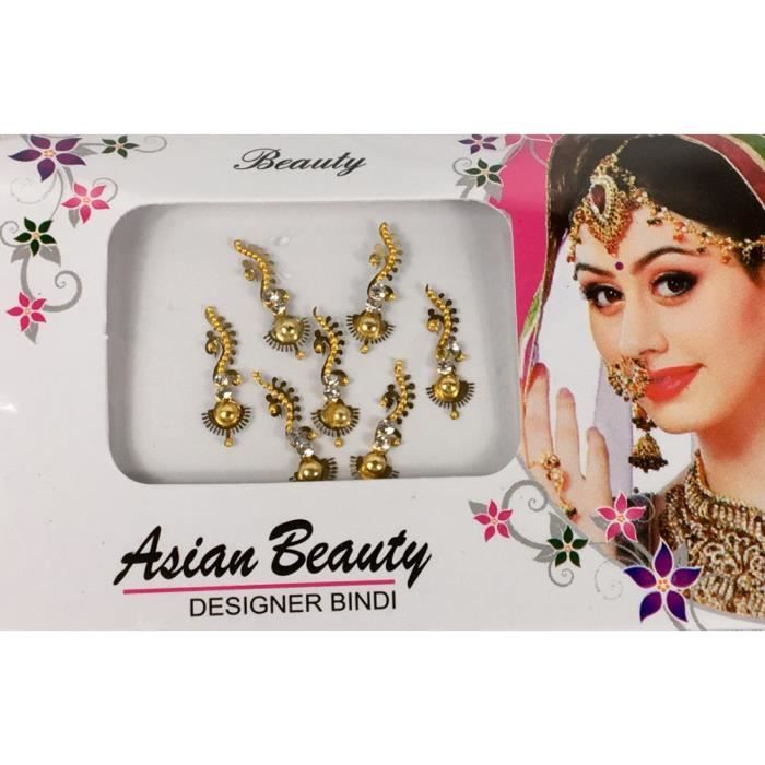 Lot De Bijoux De Mariage Indien Bollywood - Doré, Plaqué OR? - Pièce Rare R317