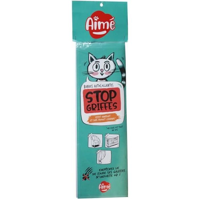 Aime Stop Griffe Adhesif Pour Chat Cdiscount Animalerie Aime Stop Griffe Adhesif Pour Chat Cdiscount Animalerie