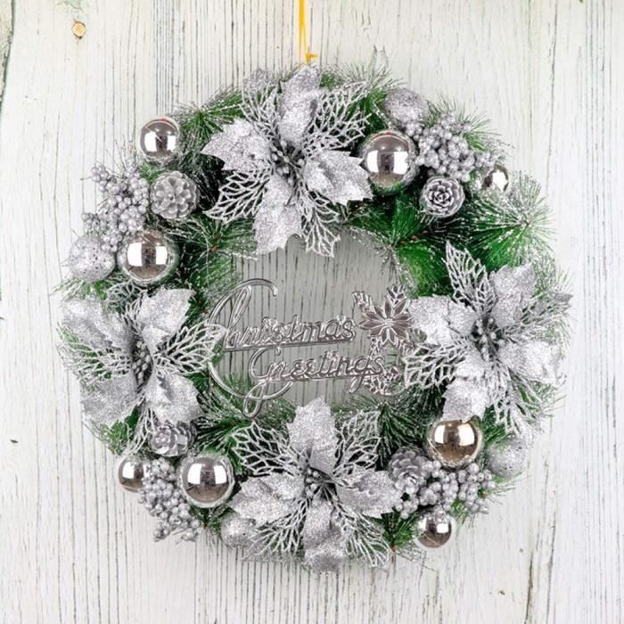 Guirlande de Noël 40CM Guirlande de Sapin Décoration Noël Guirlande