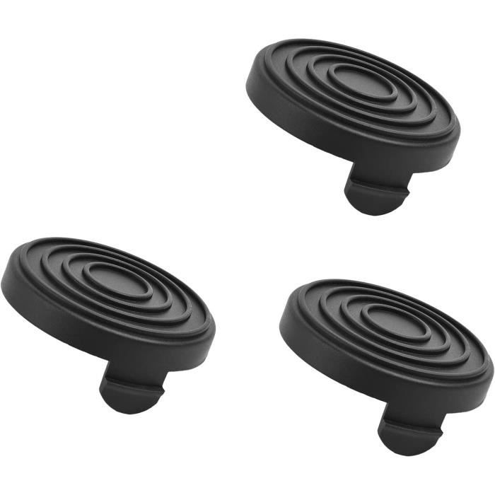 Kit De Repuesto Para Recortadora: 3 Cabezales Y 1 Tapa Compatible Con GC-ET 4530, RTV 400 Y RTV 550, Hilo De 1.4 Mm