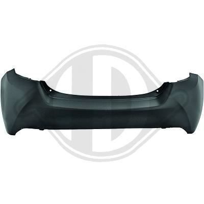 6607155 Pare choc arriere pour TOYOTA Yaris de juillet 2014 a mai 2017 Look origine