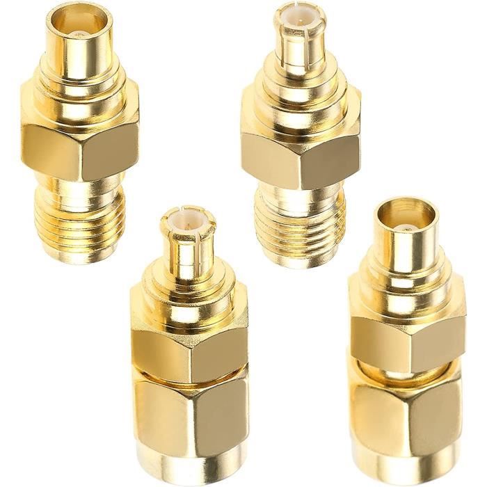 OliYin Lot de 3 adaptateurs mâles HXT 4,0 mm vers femelle Deans sans fil 4,0 mm 4 mm pour batterie Lipo FPV RC OliYin Lot de 3 adaptateurs mâles HXT 4,0 mm vers femelle Deans sans fil 4,0 mm 4 mm pour batterie Lipo FPV RC