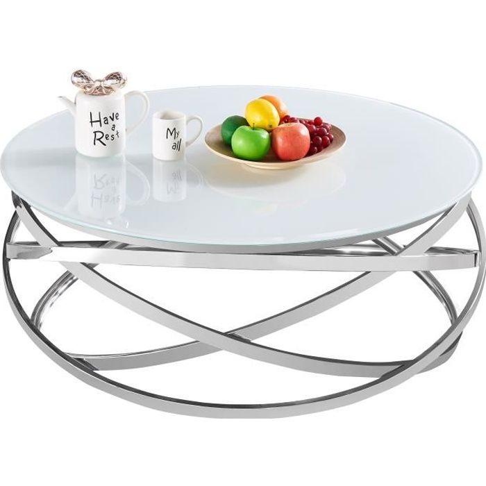 table basse design acier