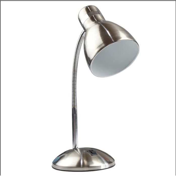 Lampe De Bureau Retro En Métal Noir Avec Bras Articulé Lampe De Travail Lampe De Lecture E27 Lampe De Table Led Sans Ampoule 92360593