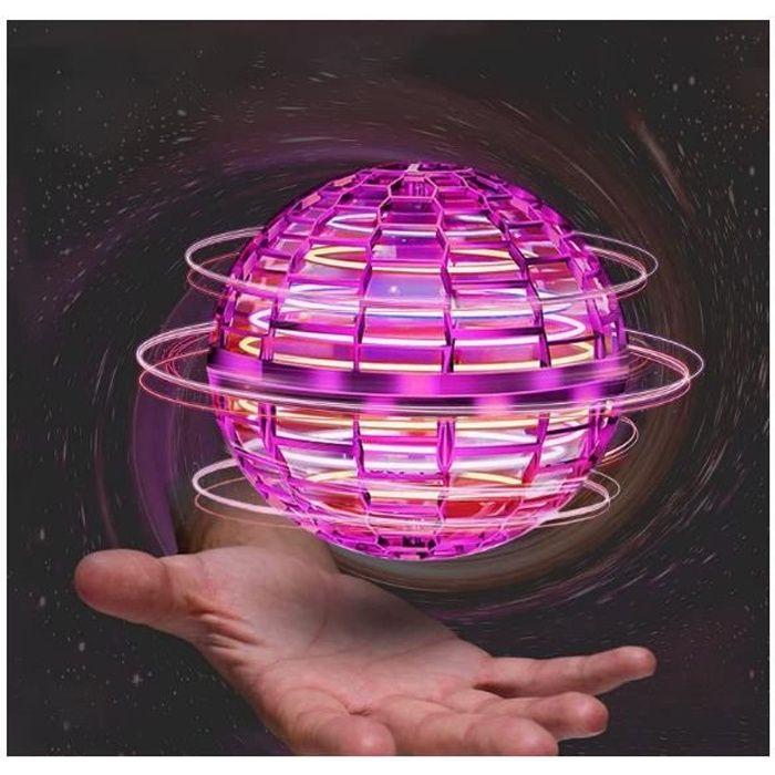 Flying Ball jouets Boule Volante lumineuse Hover ball Fly Spinner Orb Boule Volant Magique Rotative LED Flying Balle