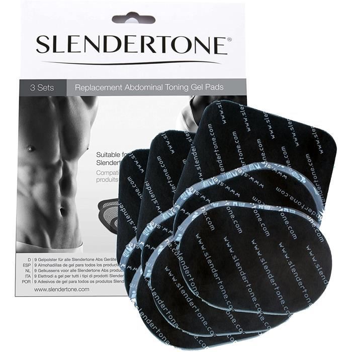 3 jeux d electrodes toutes ceintures Slendertone pour le prix de 2 Cdiscount Sport