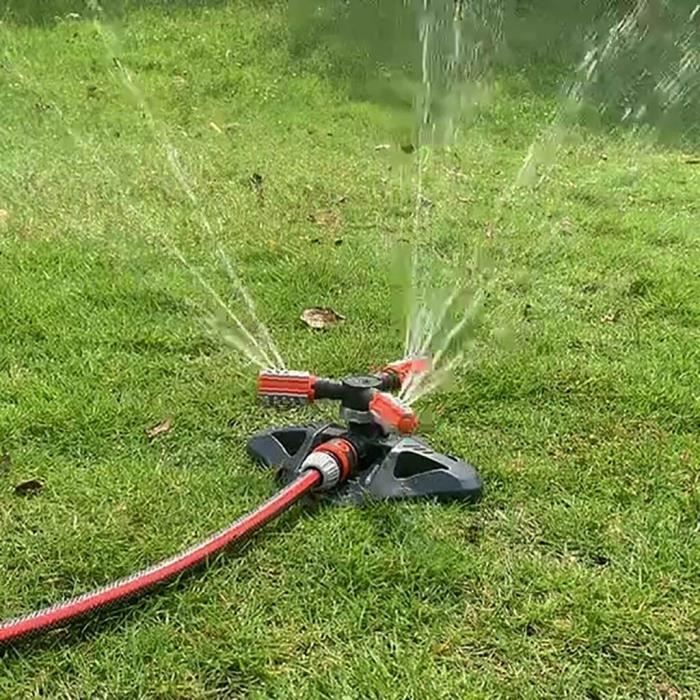 Rotatif Pelouse Arroseur Arrosage Jardin Tuyau Tuyau débit d'eau avec connecteur 