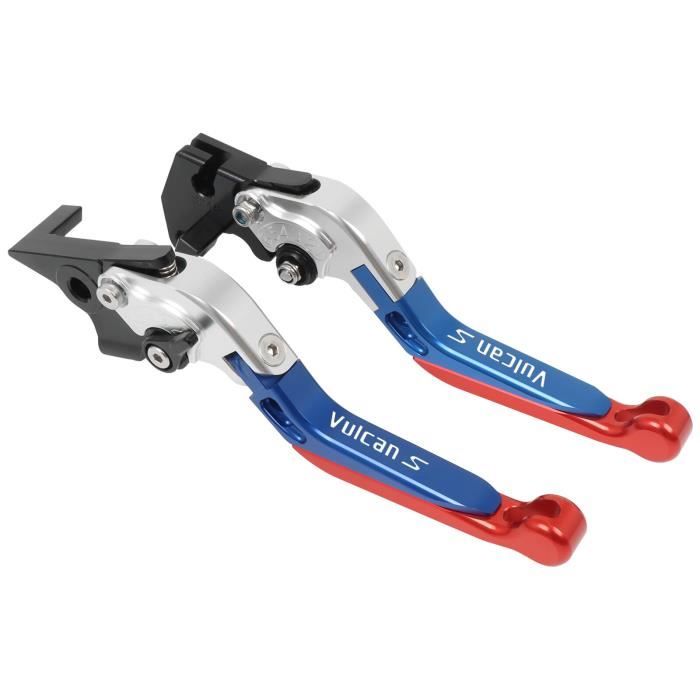 Leviers Frein Embrayage CNC Réglables Kawasaki Z125 Ninja 125 2019 - Accessoires Moto Avec Logo