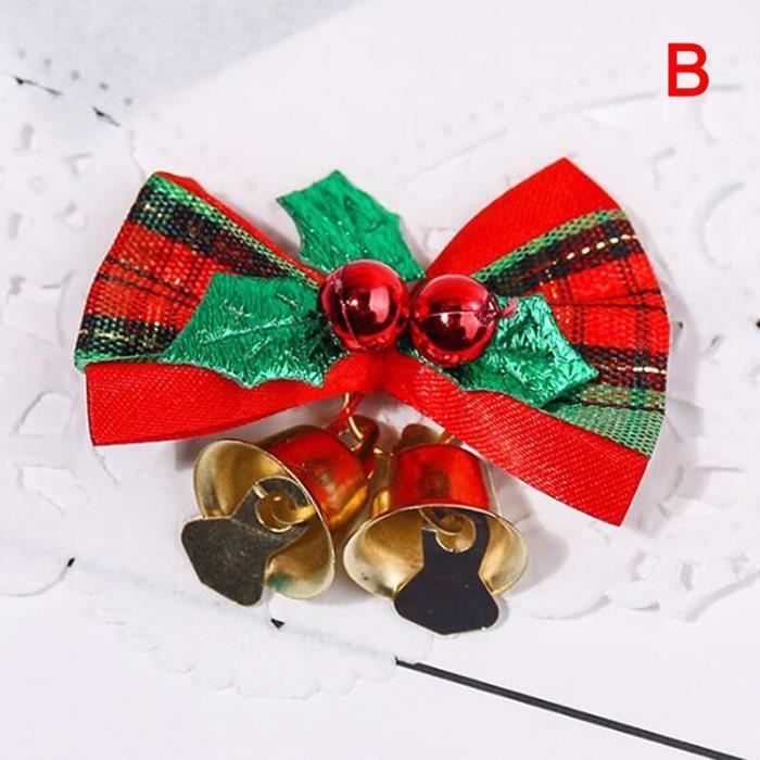 Boule de noel,Nœud de sapin de noël 1 pièce,ornements de jardin pour la