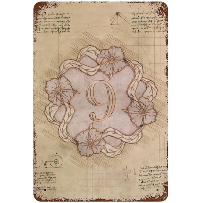 Numéro De Maison 12,7 Cm – Numéro D'adresse En Alliage De Zinc étanche