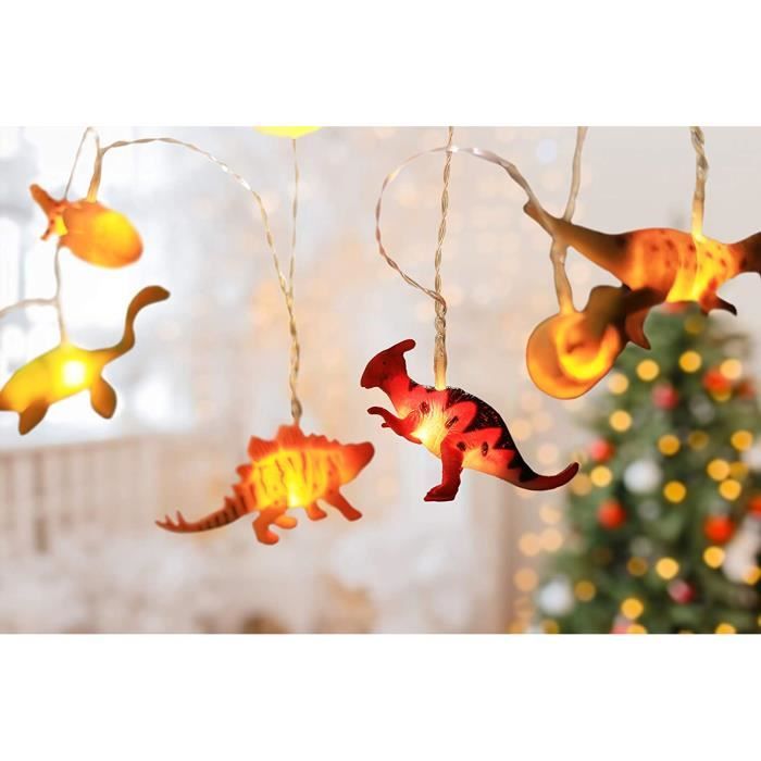 Guirlande Lumineuse Pour Chambre D Enfant Garcon Avec Minuteur 3 Metres Led Veilleuse Dinosaure Decoration D Anniversair 147 Cdiscount Maison