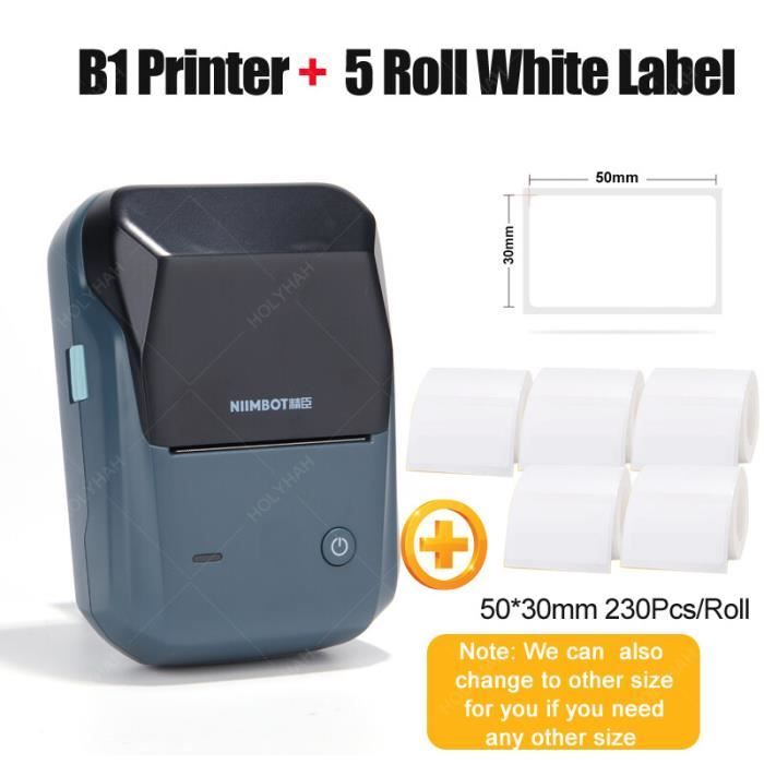 Imprimante thermique pour étiquettes autocollantes NIIMBOT D11