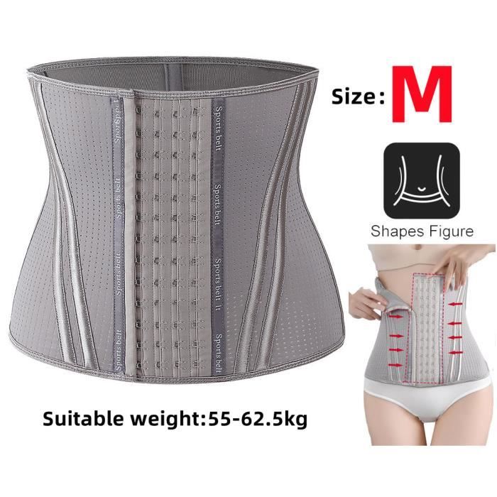 Ceinture de Sudation,Body Gainant Sculptant Ajustable,Femme Gaine Amincissante,Ventre Plat Corset Minceur,pour Perdre du Poids,Sauna