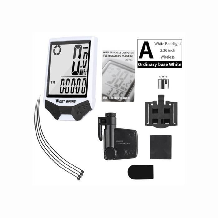 Ashata Compteur De Vitesse étanche Compteur De Vitesse GPS Universel