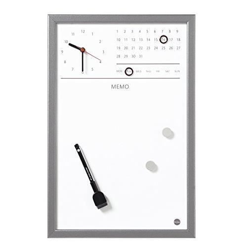 Bi-Office Tableau Magnétique Effaçable à Sec 40 X 30 Cm Vert - Idéal Bureau Et Maison