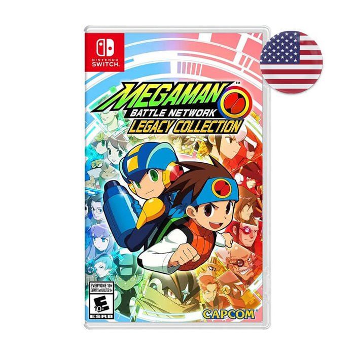 Mega Man Battle Network Legacy Collection Import Switch - vue 2