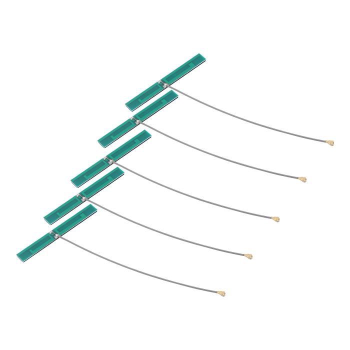 Antenne Wi-Fi IPEX4 NGFF/M.2 - 2 Pièces Pour Carte Réseau Intel, Huawei | Réception Renforcée Et Installation Facile