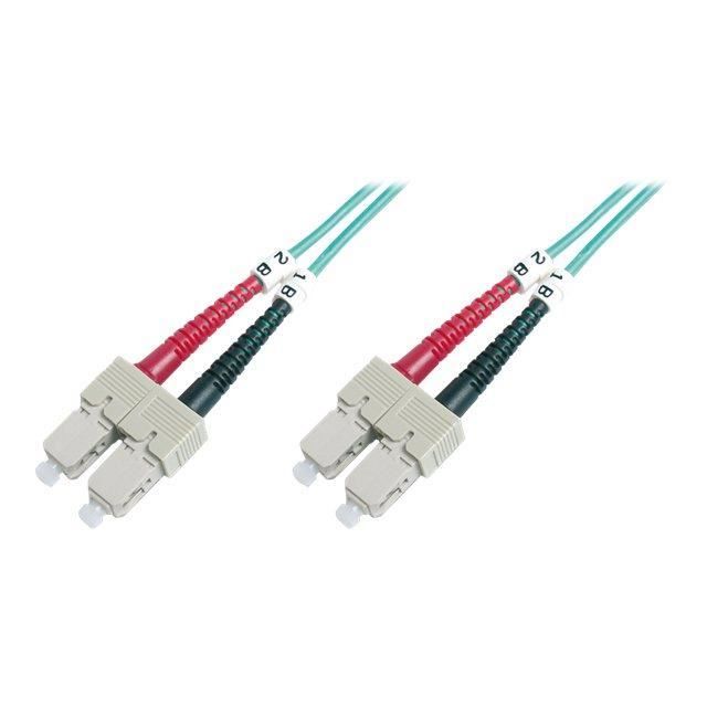 DIGITUS Câble à fibre optique, SC-Duplex - SC-D…