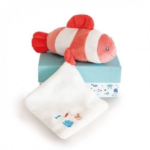Doudou Doudou Et Compagnie Doudou Doudou Et Compagnie Poisson Rouge Corail Clown Pantin Sous L Ocean Achat Vente Doudou 3700335236552 Cdiscount