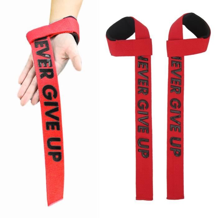 Sangles D'haltérophilie WYOX En Forme De 8 - Soutien De Poignet Pour Soulevé De Terre, Squat, Rowing