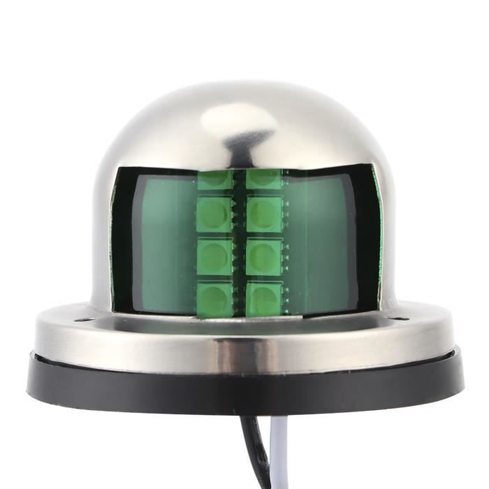 Lampe De Navigation Bateau LED Five Oceans - Portable, IP67, Support Rail - Neuve