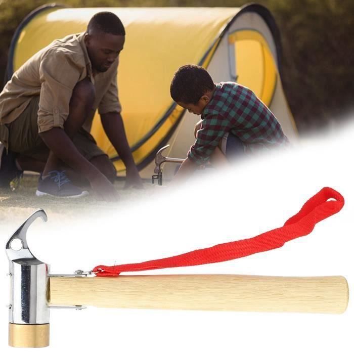 Marteau Piquets Plastique Portable Pour Tente Camping - Outil Plein Air Léger