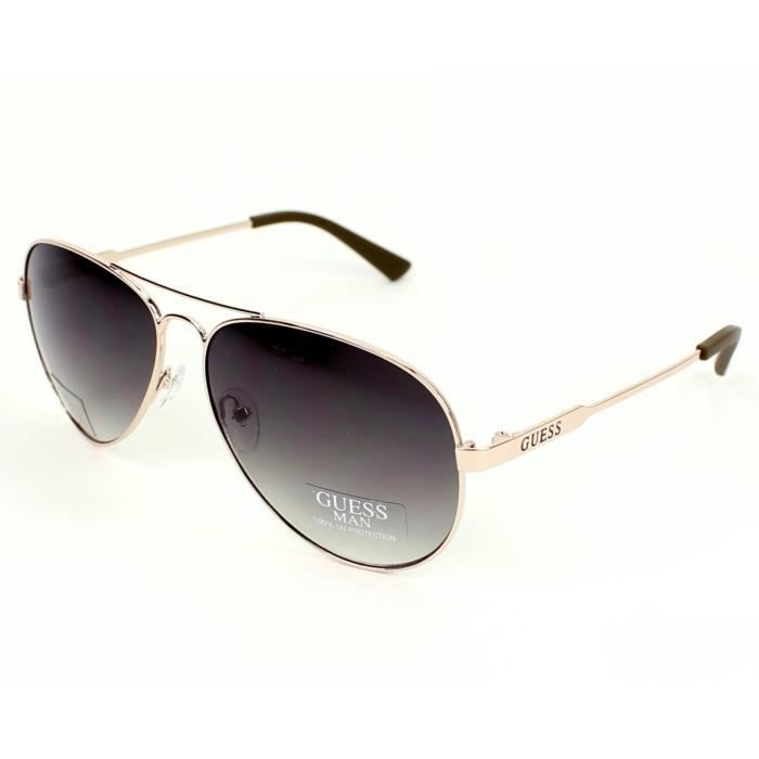 Lunette de soleil guess aviator homme store