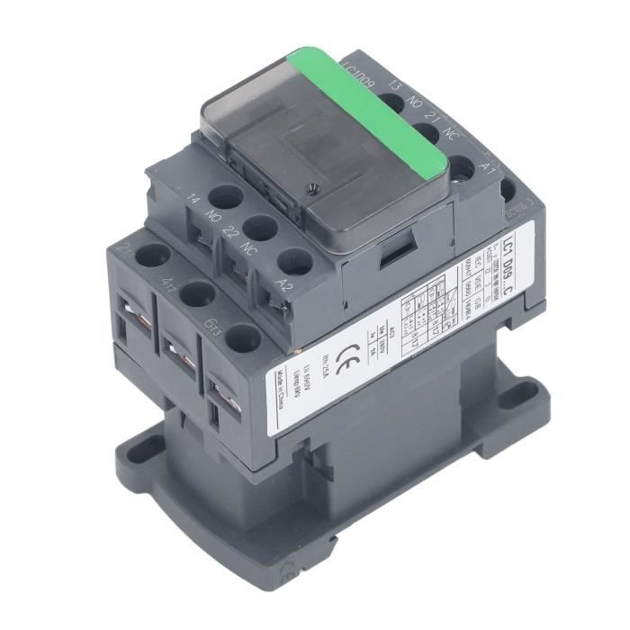 Contacteur CA LC1D18 18A 380V - Bobine Cuivre, Contacts Argent - Pour Moteur, Automatisme Industriel - Tension Bobine 36V AC - 2