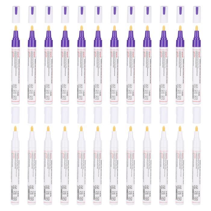 Keenso Stylo de peinture 2 boîtes peinture stylo recharge note voiture ...