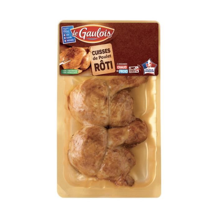 2 Cuisses Poulet Roti 360 G Le Gaulois Achat Vente Viande De