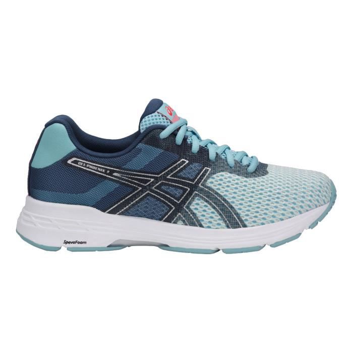 Asics Femme Gel-Phoenix 9 Chaussures De Course Baskets Sneakers Gris Sports